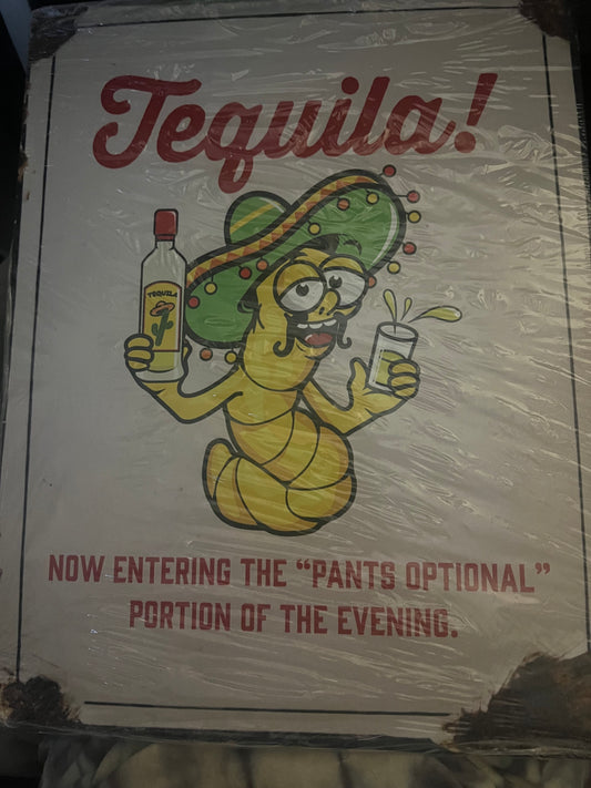 “Tequila!” Sign